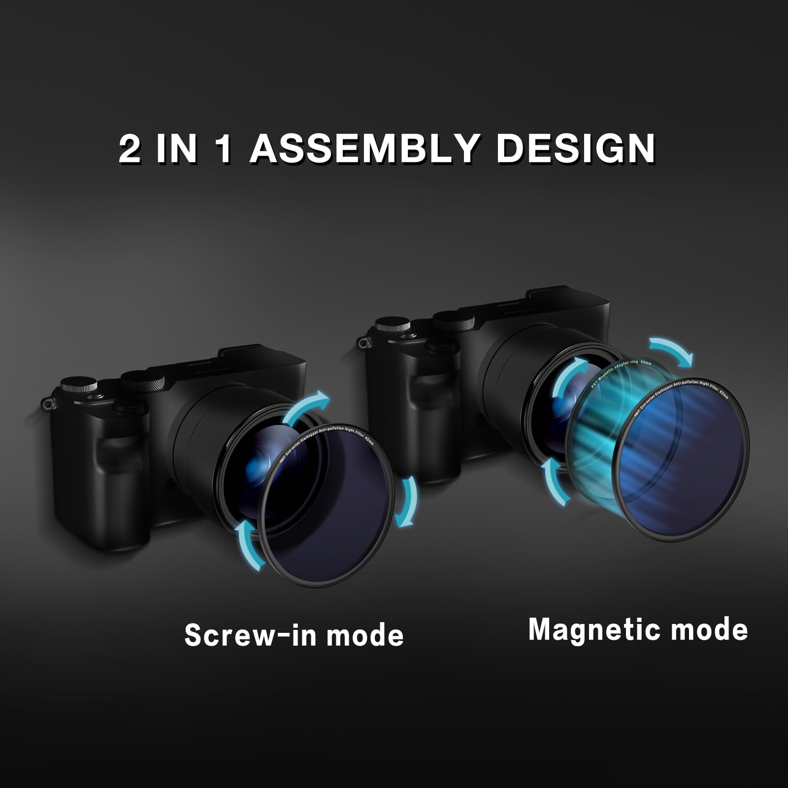 Magnetic MRC Nightフィルター Kit 82mm Magnetic MRC Nightフィルター Kit | H&Y Filters Japan